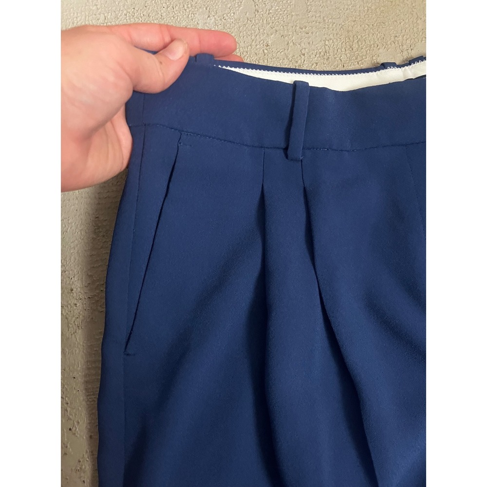 J. Crew cobalt blue wide-leg trousers - Picture 7 of 8
